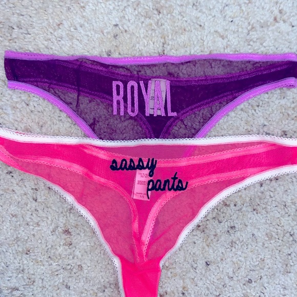 Neon thongs!
